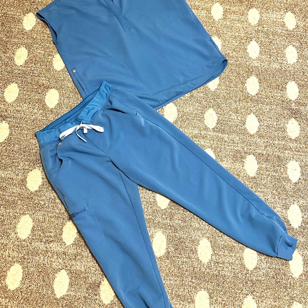 Figs RARE Limited Edition color-Capri Blue, No Longer Sold!